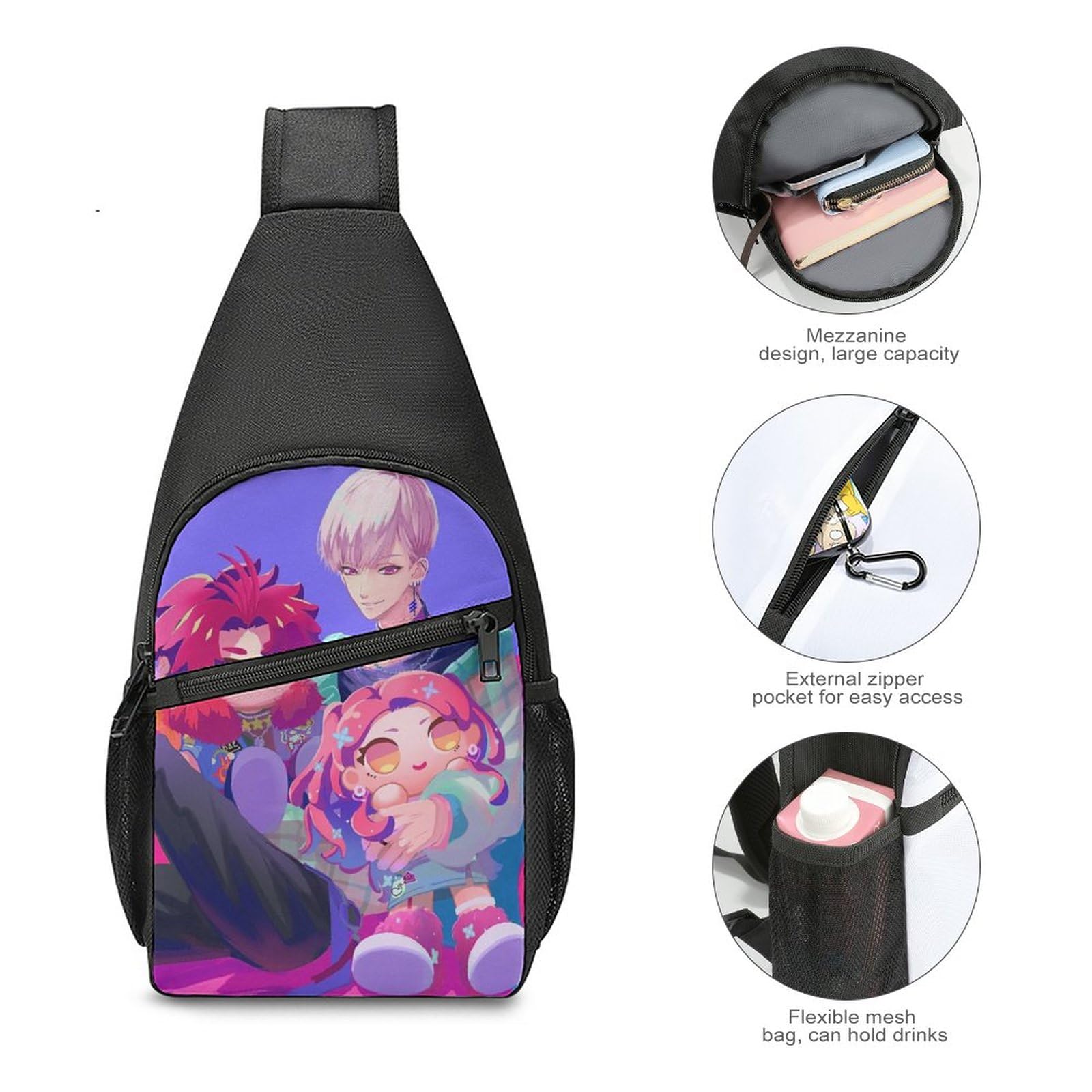 Amazon.co.jp: Paradox Live THE ANIMATION人気 斜胸包 斜めがけバッグ